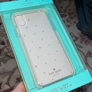 BRAND NEW iPhone XS Max Kate Spade Rhinestone Case